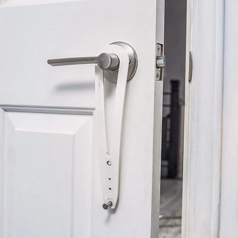 Pet Door Holder Latch Prevents Dogs From Entering Cat Supplies Adjustable Elastic Gate Lock Keep Out From Entering Accessories
