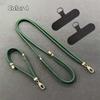2Pcs/Set Short + Long Phone Strap Nylon Anti-lost Wrist Strap Phone Lanyard  Case Crossbody Shoulder