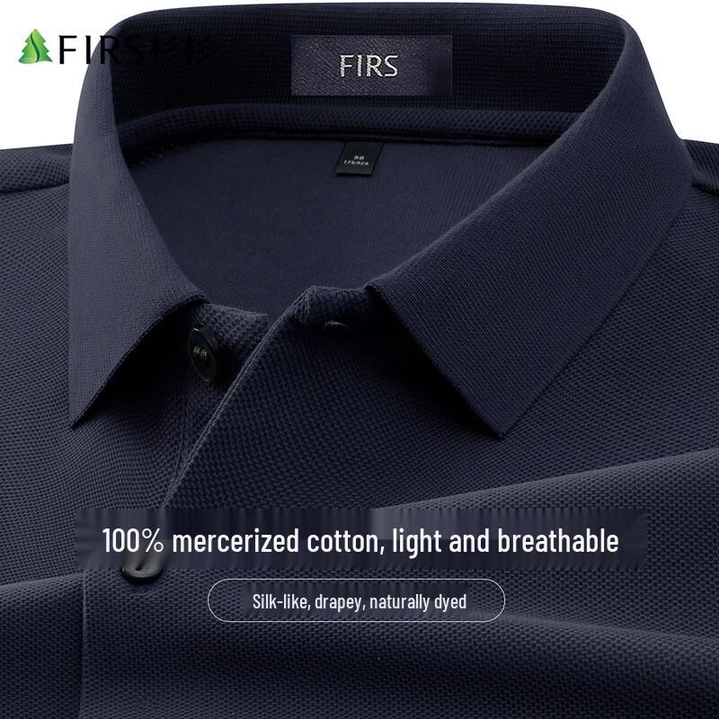 

FIRS Men s Mercerized Cotton Polo Shirt M