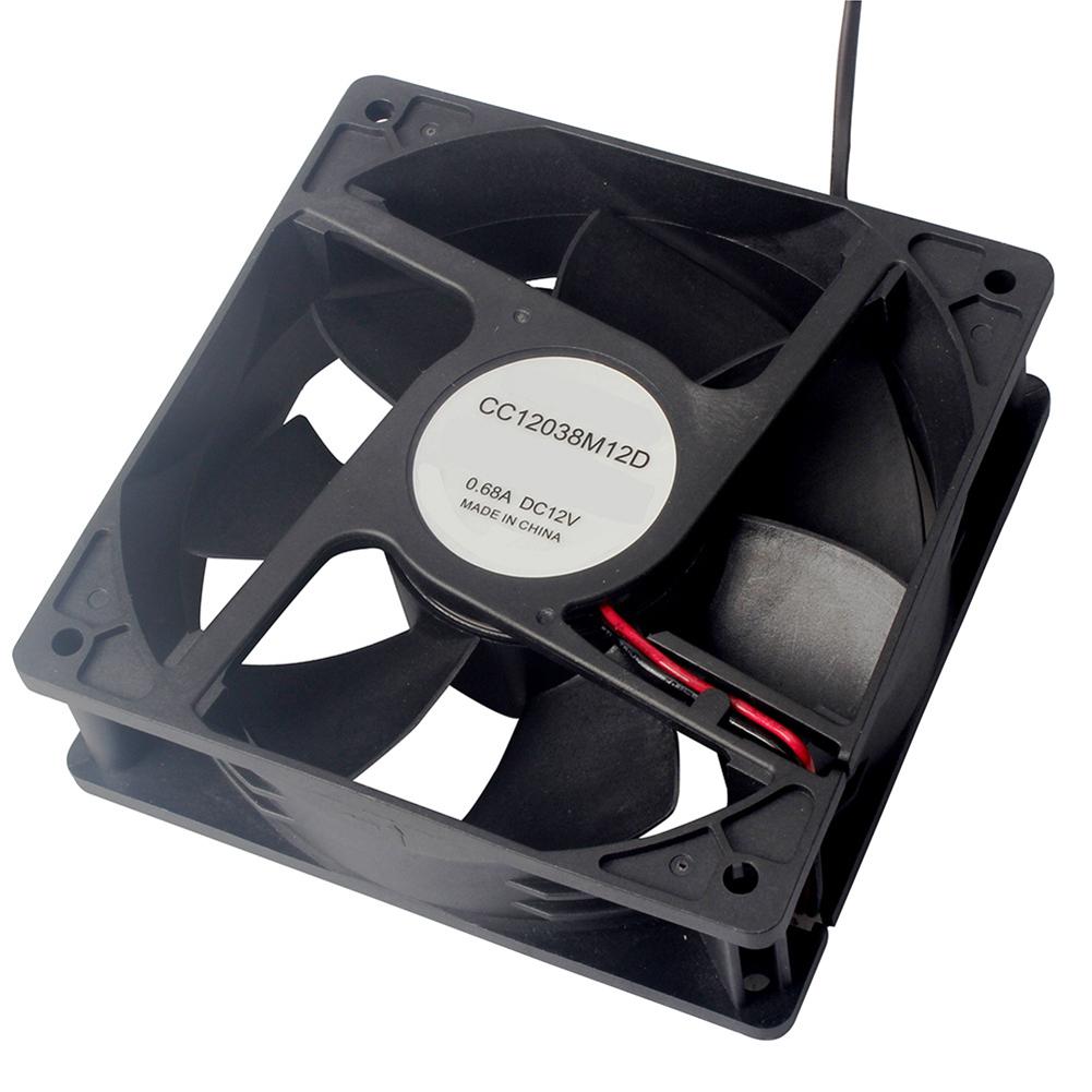 12038 Model Charcoal Grill Fan 120x120x38mm 1pc Black