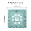 Multiple Color Hair Stoppers Portable Accessory for Shower Drain 5 Pack Sturdy Plastic Easy to Installion Bathroom