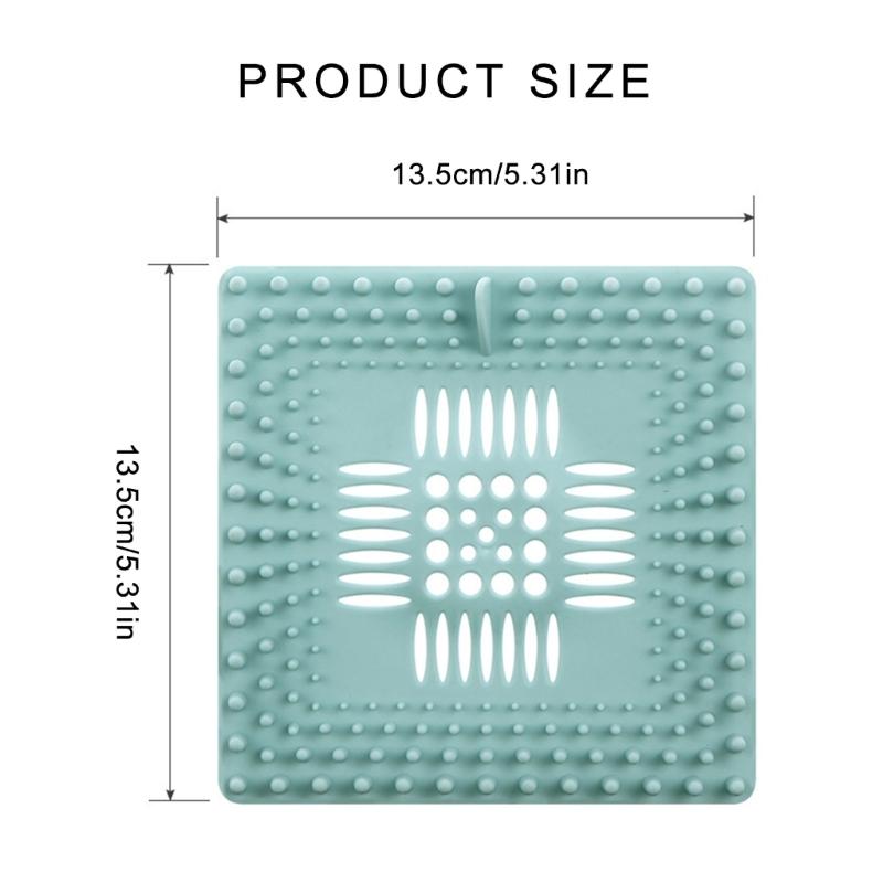 Multiple Color Hair Stoppers Portable Accessory for Shower Drain 5 Pack Sturdy Plastic Easy to Installion Bathroom