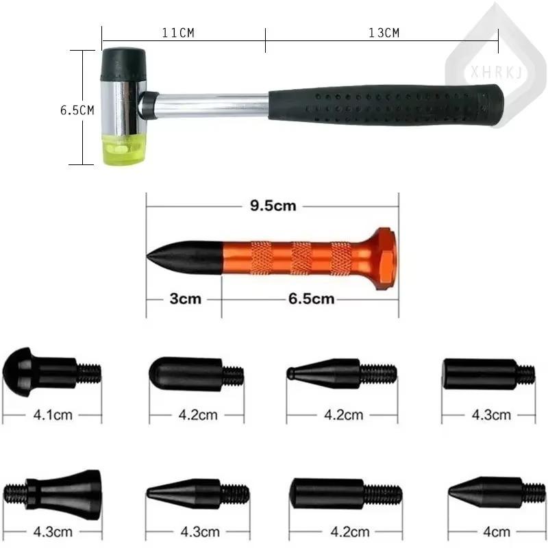 Hot Items Body Unpainted Dent Repair Kit Rea Car Dent Removal Tool Rubber Hammer Striking Tool Hail Dent Removal Tool