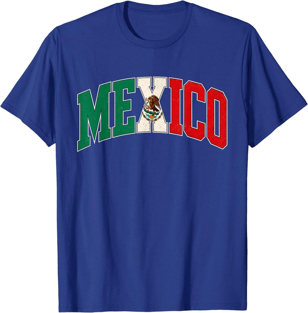 Mexico Flag Vintage Pride Heritage Mexican Culture Men Women T-Shirt