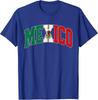 Mexico Flag Vintage Pride Heritage Mexican Culture Men Women T-Shirt