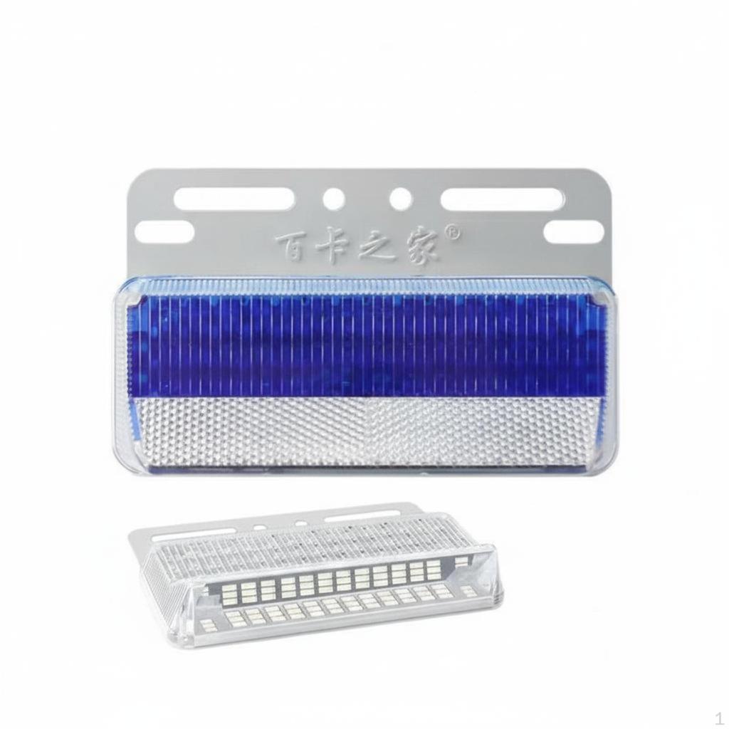 highintensity lightemitting diode vehicle side light, waterproof 24V, extended spotlight White other