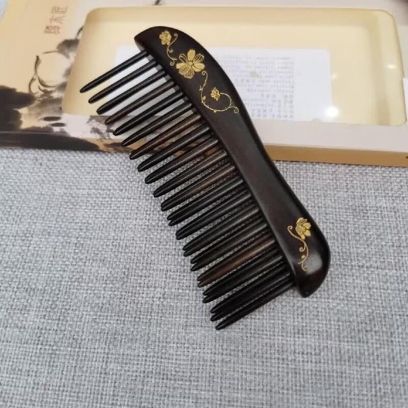 Tan Mujiang Natural Wooden Interdental Comb