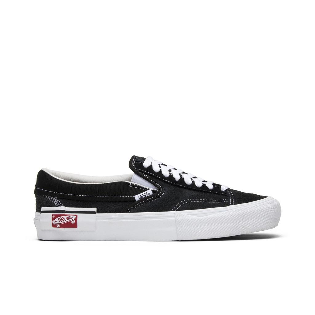 Vans Slip- Cap LX 'Black' (Unisex) Black Canvas Shoes VN0A3TKS6BT