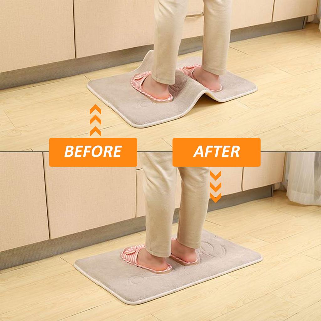 20/4 Stück Rutschfeste Teppichgreifer Anti-Curling Teppichunterlage Greifer Halten Ihren Teppich an Ort und Stelle Machen Ecken Flach und Lassen sich Leicht Abziehen