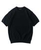 ANALOG MOOD Airy Cooling Round Short Sleeve Knit (Black)