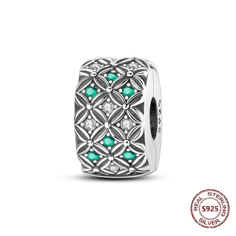 Copper Buckle Copper Charm Blue Star Moon Bead Butterfly Suitable For Original Bracelet Zircon Fine Diy Jewelry