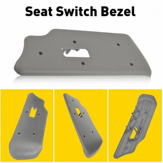 1 Left Seat Switch Bezel For Chevy Avalanche Silverado Suburban GMC Sierra YUSon