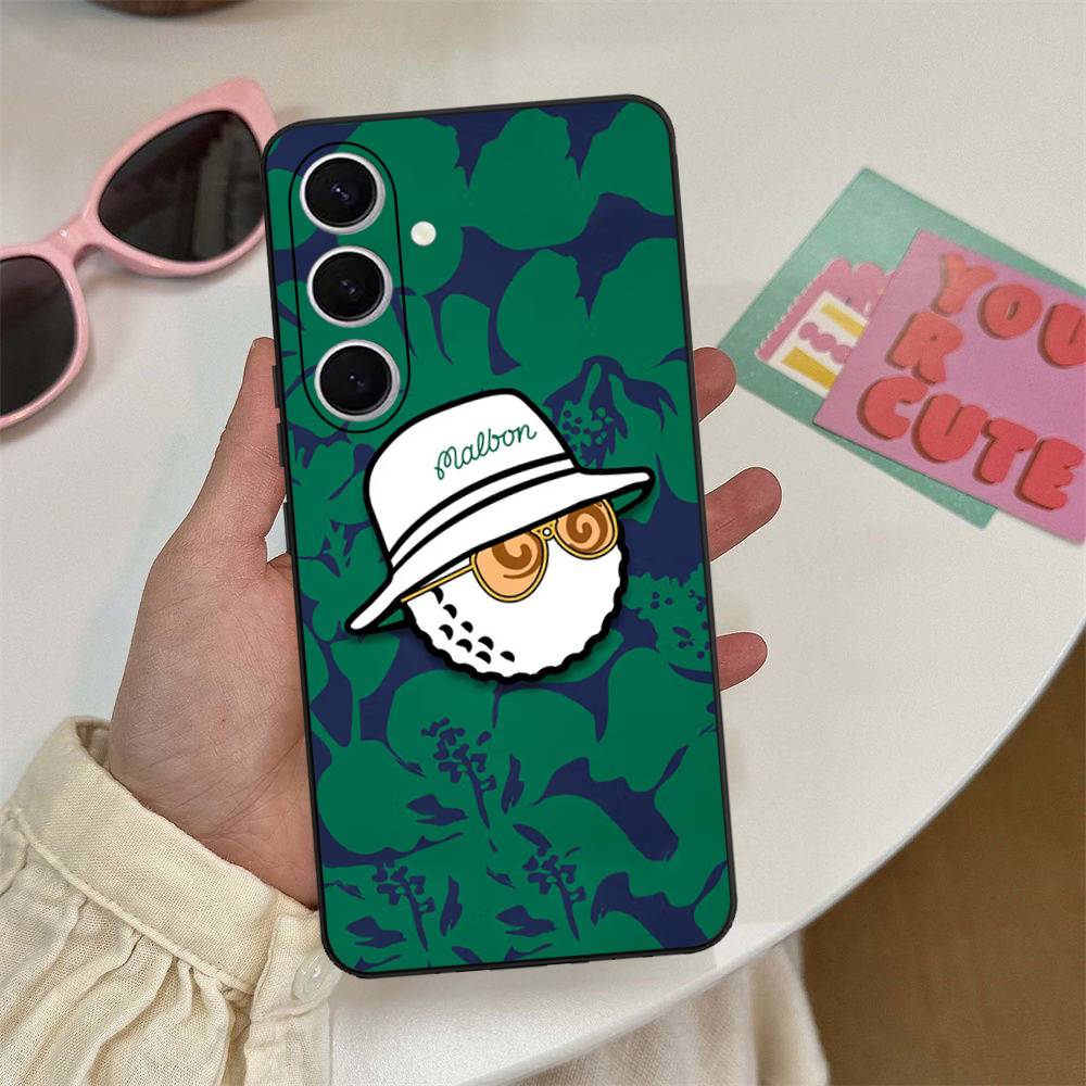 

Leisure Sports M-Malbones G-Golf Phone Case For Samsung S 24 Fe 25 Ultra Plus 20 Lite 21 30 22 23 24 22 Ultra 5G Fundas Samsung S24