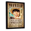 One Piece Live Action Monkey D. Luffy Wanted Poster Framed Poster