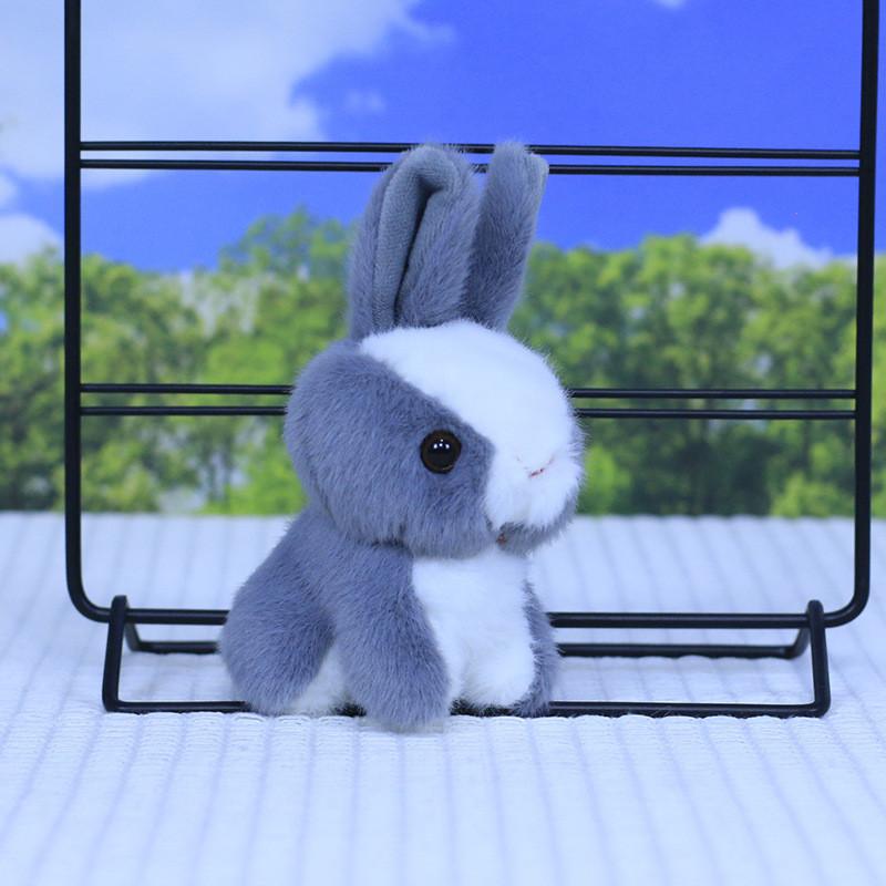 Adorable Plush Bunny Toy Cute Rabbit Keychain Small Stuffed Animal Gift Wholesale