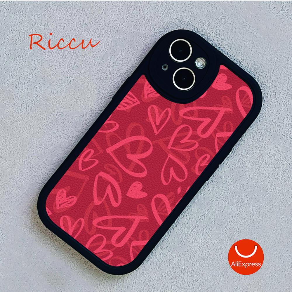 Dla Iphone14 Słodkie Etui na Telefon z Sercem Miłości dla Iphone 14 13 11 12 Pro MAX 13 12 MiNi 7 8 14 plus X XS XR Ochronne Pokrowce ze Skóry Jagnięcej