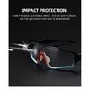 ELAX New Cycling Glasses Color-changing windproof outdoor sports glasses Single Bicycle Goggles