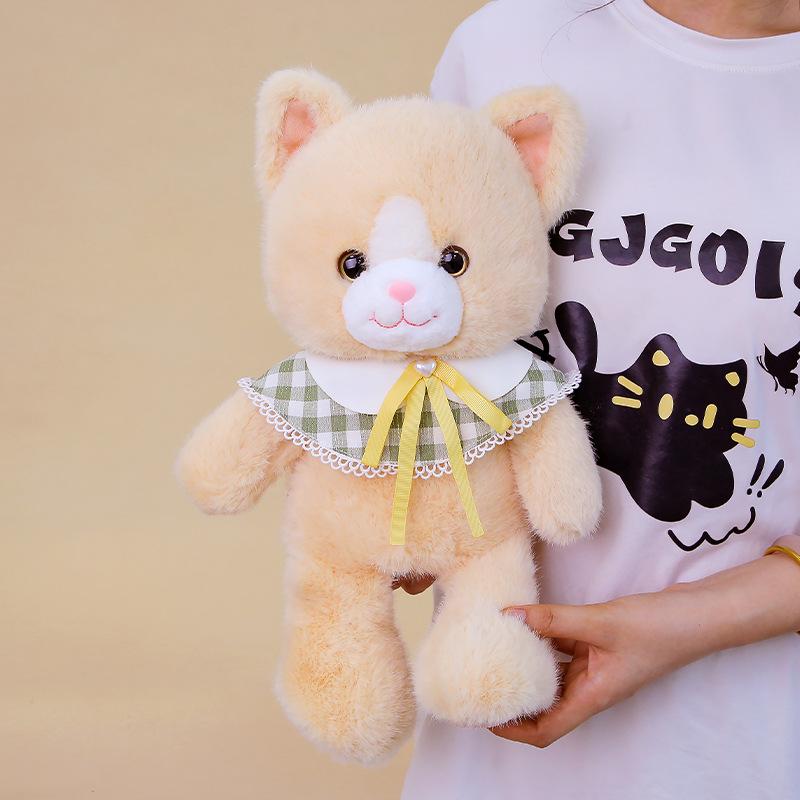 

New elephant plush toy cute cartoon lamb doll cat doll sleeping pillow children gift doll 30cm