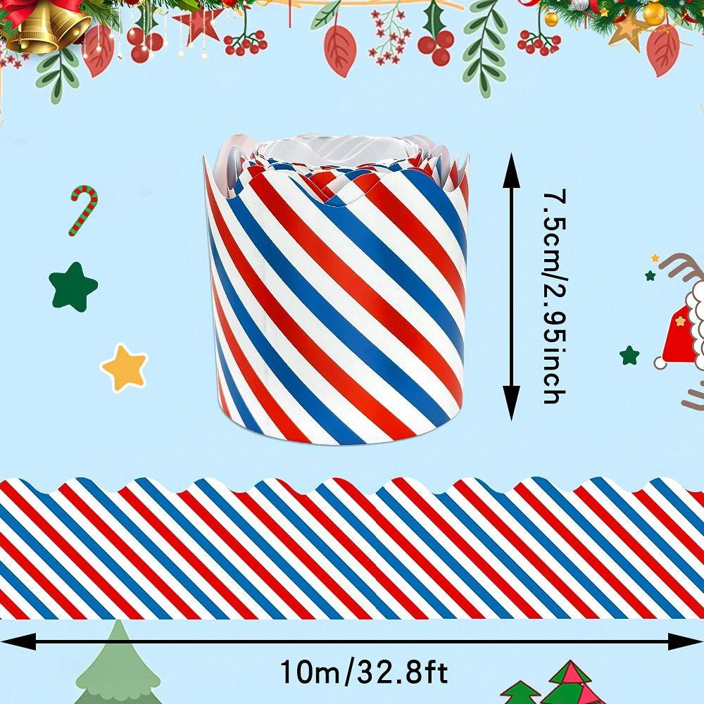 No Adhesive Border Paper Handmade Crafts Bulletin Board Border Creative Stickers