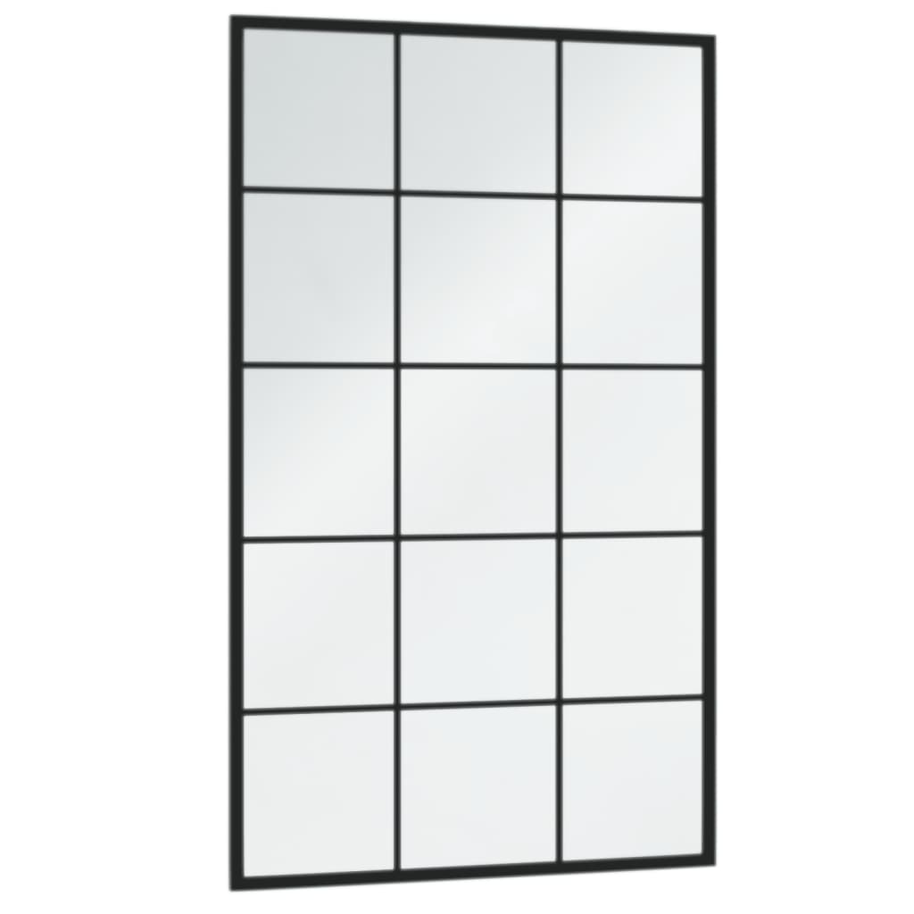 Vidaxl Wandleuchter, Schwarz, 100 x 60 cm, Metall