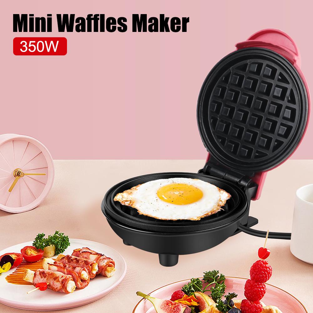 Mini Waffle Pot Breakfast Waffle Molds Bubble Egg Cake Oven Mini Electric Waffles Maker Pan Eggette Machine Egg Cake Oven