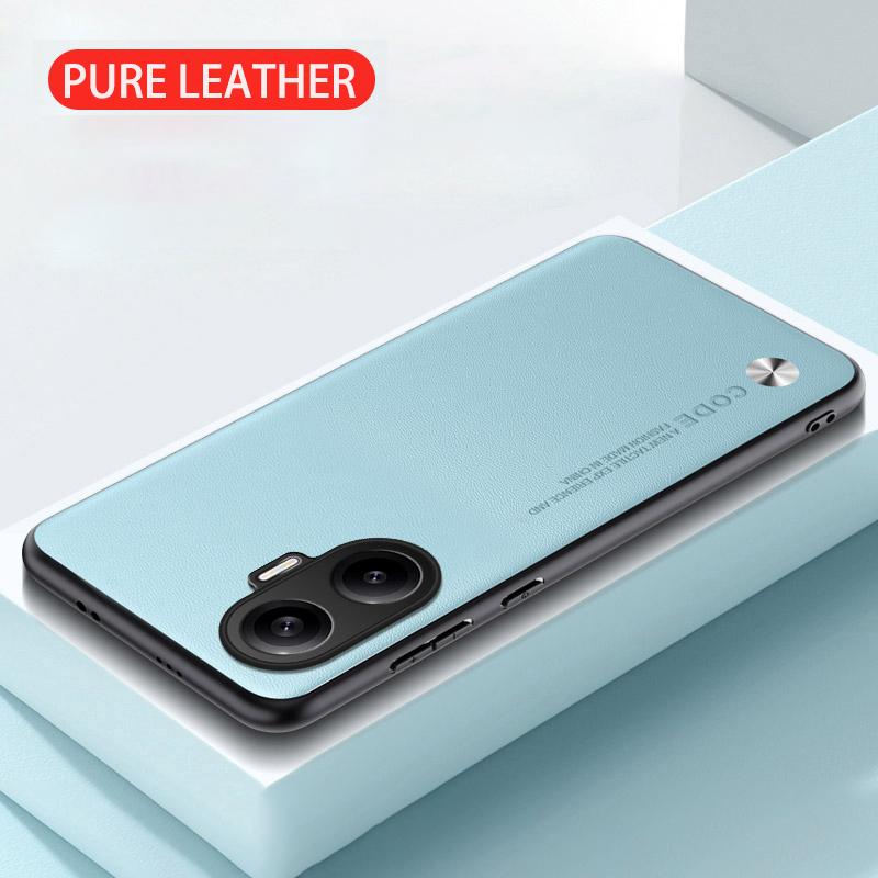 Luxury PU Leather Case For Xiaomi Poco F3 F5 F6 F7 Ultra X6 X7 M6 Pro C40 Cover Soft Silicone Protection Phone Case
