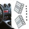Metal Car Radio Mounting Accessory Replacement 2 Din