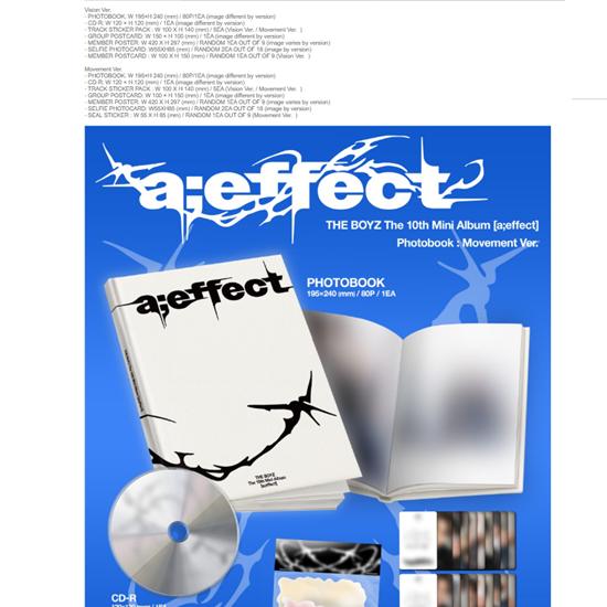 TXT TOMORROW X TOGETHER - Det 10. minialbumet - a effect (Bevegelse Versjon.) - Utgivelsesdato  2025-07-21