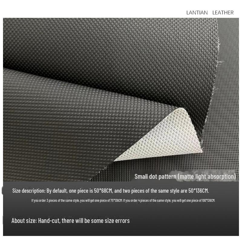 Dunkle PVC-Leder-Fotografie-Requisiten und kleine Ornamente