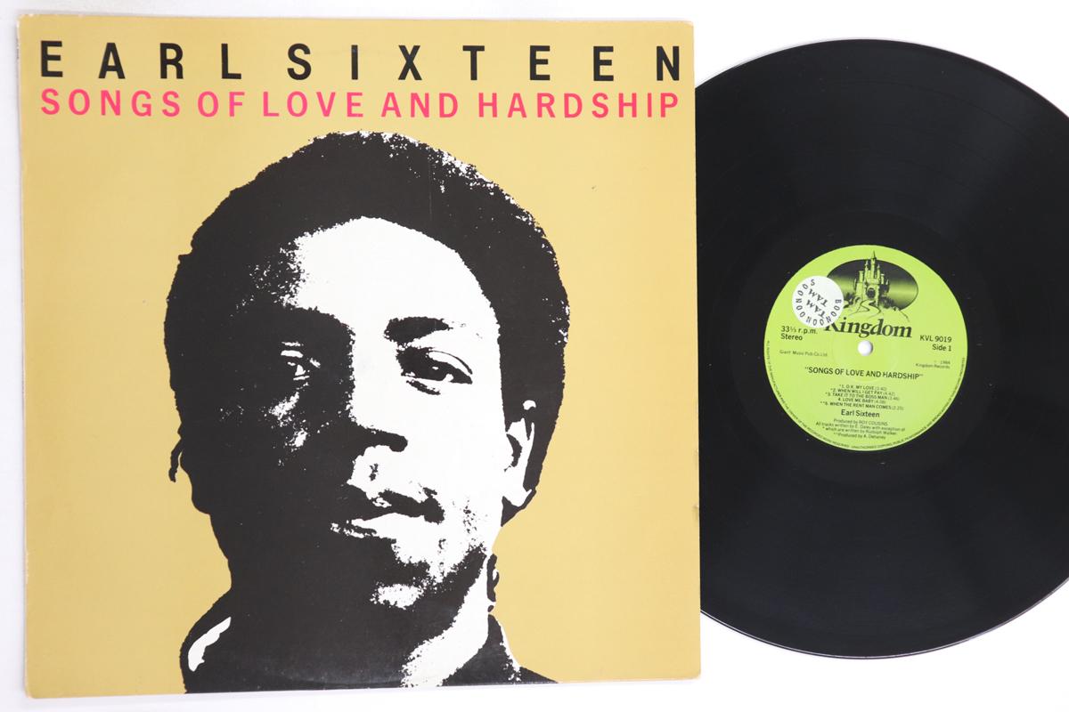 

LP Record EARL SIXTEEN - Songs Of Love And Hardship KVL9019 KINGDOM RECORDS 1984 UK Reggae, Ska & Dub Used