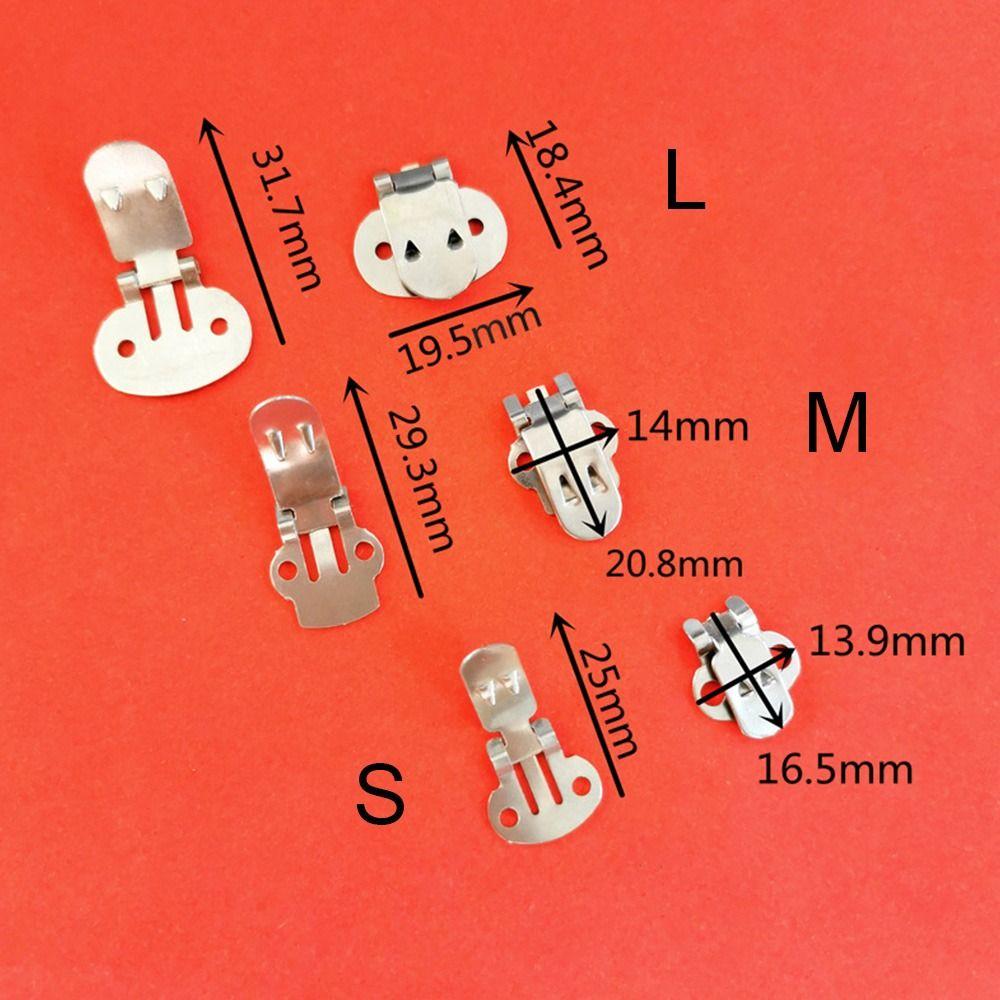 20Pcs/lot Practical Shoes Accessories Silver Shoe Buckles Shoes Ornament Holder Shoes Flower Clips Clamp