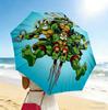 Mutant Turtles 8 Ribs 3Fold Black Glue Uv Protection Umbrella Sun Protection Rainproof Compact Folding Umbrella For Travel Daily Use C923625