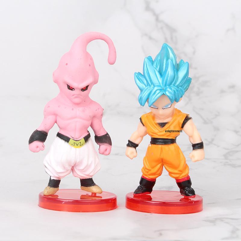 16th Edition Dragon Ball Anime Toy Figure Set Cake Decoration