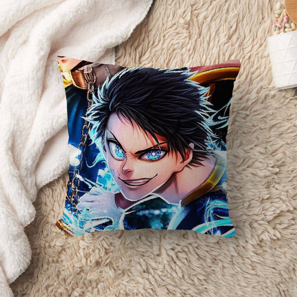 Anime Blue Lock Cushion Cover Inches Farmhouse Decor Home Throw Pillow Covers for Couch Decorations