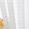 1 rideau transparent en dentelle à motif de vague fraîche de style français NAPEARL 10-20 % occultant pour salon, chambre à coucher, balcon, décoration d'intérieur