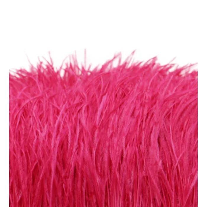 FeatherBeatiful 1meter Black Ostrich Feathers Trim Cloth Sideband Ostrich Feather Trims Clothing Wedding Feather Ribbon Sewing Decorati