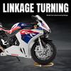 1:12 alloy motorcycle model, cool lighting, exquisite desktop ornaments, the best collection for motorcycle enthusiasts