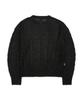 MARK GONZALES Women'S Club See-Through Knit - Black