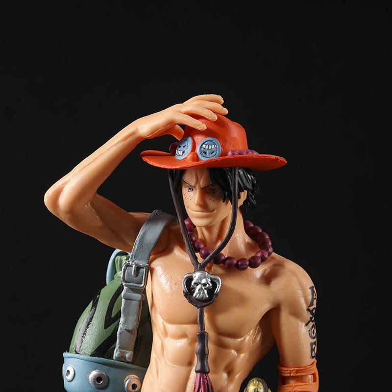 Anime One Piece 10. Jubiläum Feuerfaust Escal D Ace Luffy Bruder Figur Spielzeug Portgas D Ace PVC Action Modell Puppen Geschenke