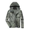 Outdoor Jacket Men's Three-in-one Waterproof and Windbreaker Removable Thickened Autumn and Winter Mountaineering Jacket Women