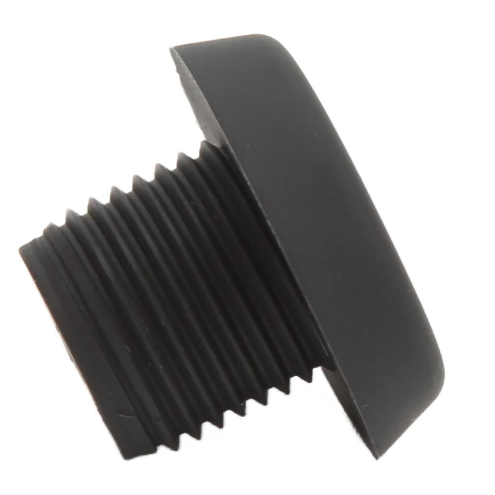 2 Pcs 27×20mm Billiard Cue Rubber Plug Black Pool Cue Bottom Bumper Stick Butt Replacement