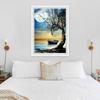5D DIY Diamond Painting Moonlight  Diamond Embroidery Moonscape Cross Stitch Full Round Drill Home Decor Manual Art Gift
