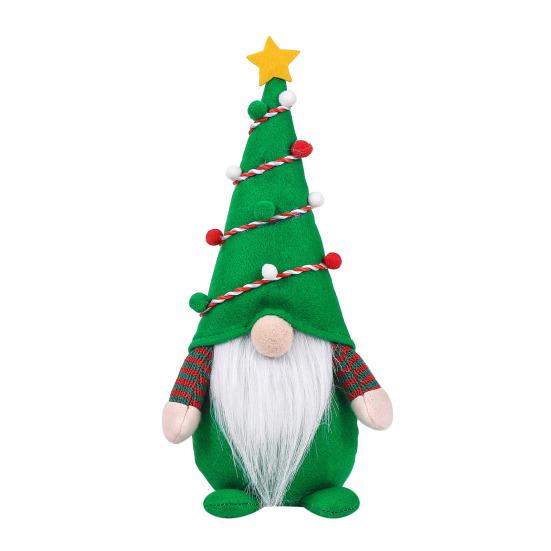 Christmas Faceless Gnome Dolls Nordic Style Forest Ornaments Festive Party Props for Window Display & Home Decor