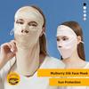 Ultra Lightweight Full Face Mask Ear Straps Sun Protection Mask New Silk Sleep Mask  Skin Care
