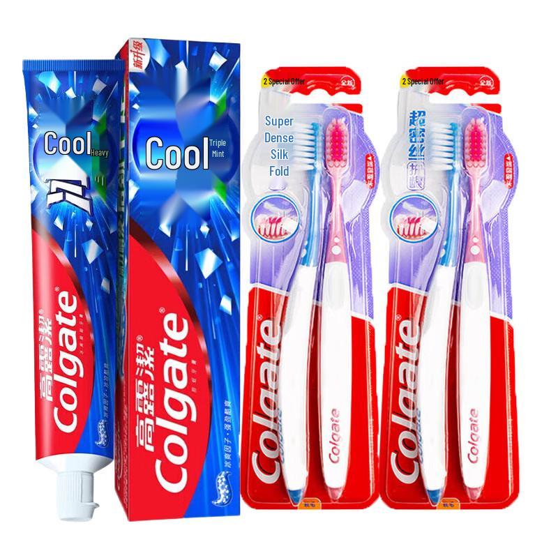 Colgate Ice Cool Mint Toothpaste & Toothbrush Bundle