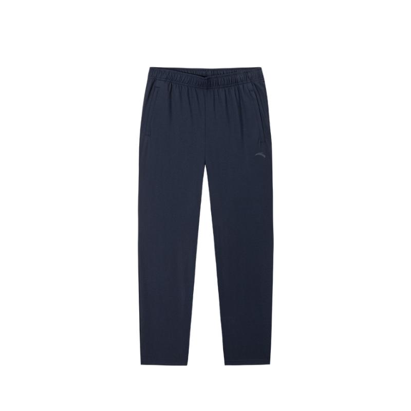 

Anta Training Series Letter Mid-Rise Soft Lace-Up Breathable Versatile Sports Long Pants Men bottoms 152537321-2 L