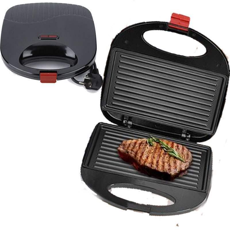 6-in-1 Sandwich and Waffle Maker - Panini, Toast, Bread & Breakfast Machine