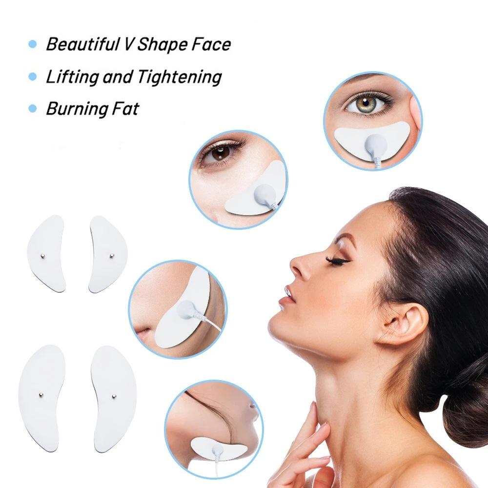 EMS Facial Lifting Massager Current Muscle Stimulator Eye Face Anti Wrinkle, Beauty Machine Skin Tightening Face Skin Care