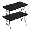 Homaxy Rechteckige Tischdecke Abdeckung Wasserdichte Tischdecke Passend für Klapptische Waschbarer Tischschutz Camping Outdoor 30x72