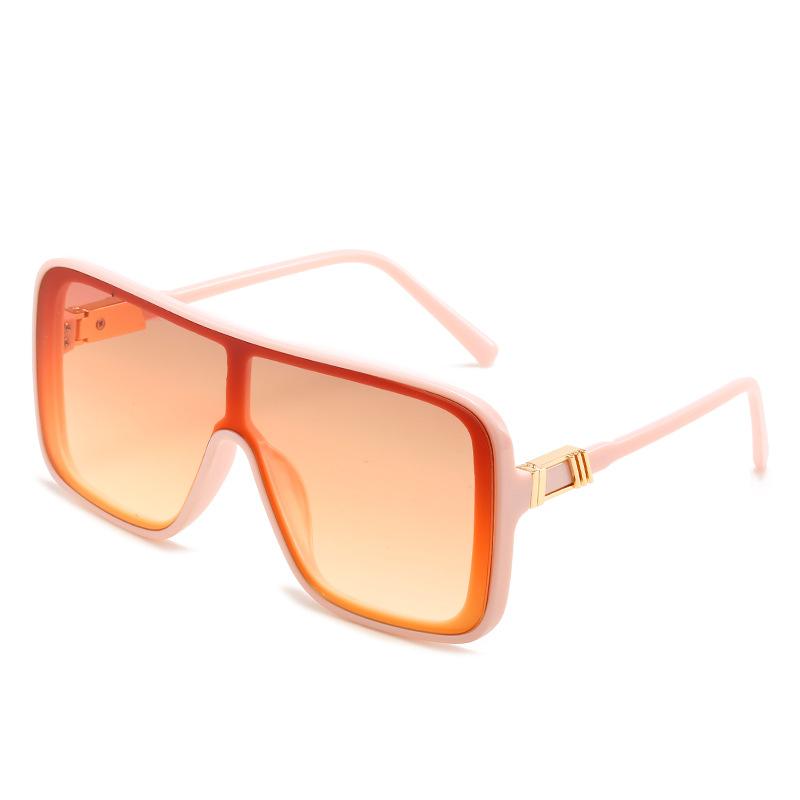One-Piece Sunglasses, Personalized Street Photography, Women'S Sunglasses Of The Same Style, One-Piece Glasses.
